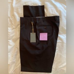 Canali men’s pants 40W with raw hem.
